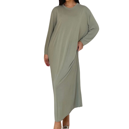 Basic Dress Amara - Maxi jurk