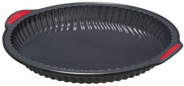 Kuchen backen Backform/Backgeschirr Bäckerei - Antihaftbeschichtung - schwarz - 26 x 3.6 cm