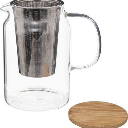 Secret de Gourmet Teekanne - Glas/Bambus - 900 ml