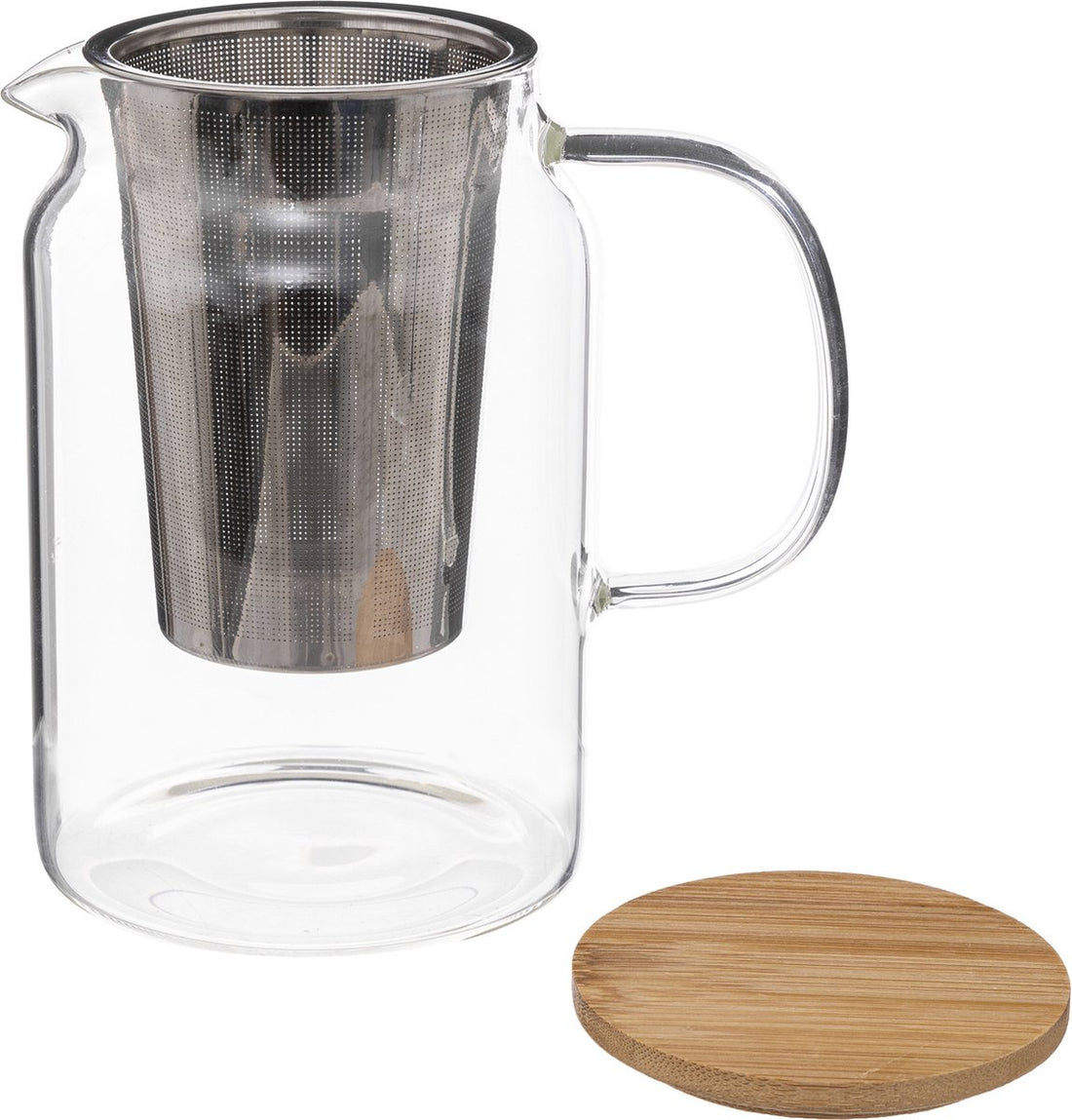 Secret de Gourmet Teapot - glass / bamboo - 900 ml