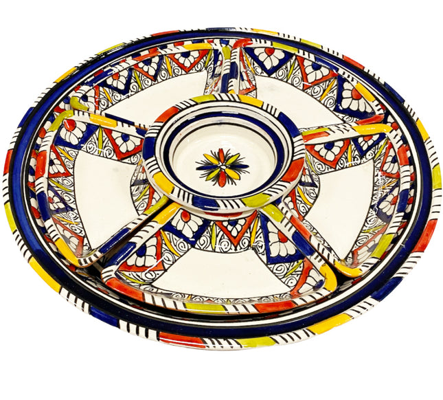 Tapasschaal serveer set - dipset