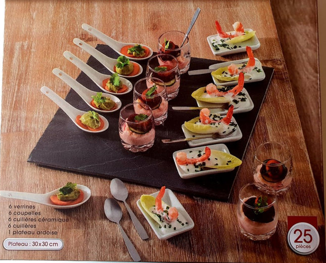 25-teiliges Snack-Set – Aperitif-Set