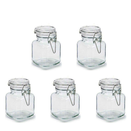 Set mit 5 Gewürzgläsern (90 ml)