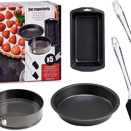 Set met cakevormen 5 Onderdelen