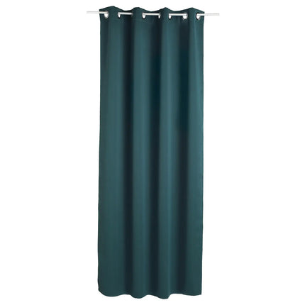 2er-Set Verdunkelungsvorhänge – 135x240 cm – Thunderstorm Blau – Schalldämmend & Wärmeisoliert – Mit Ösen