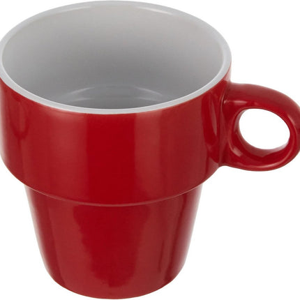 Set aus 6 Kaffeetassen Secret de Gourmet Mit Ständer