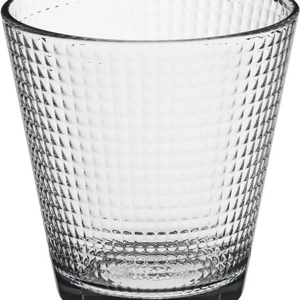 Set van 6x stuks water/sap glazen Benit 250 ml van glas - Drinkglazen - Waterglazen