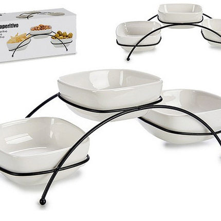Vorspeisen-Set aus Porzellan