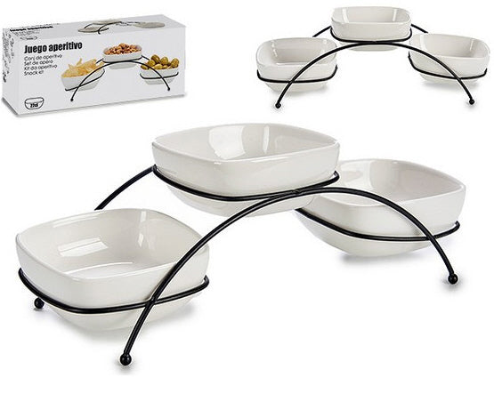 Porselein voorgerechtjes set