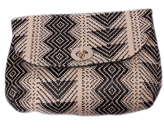 Pochette noire/blanche
