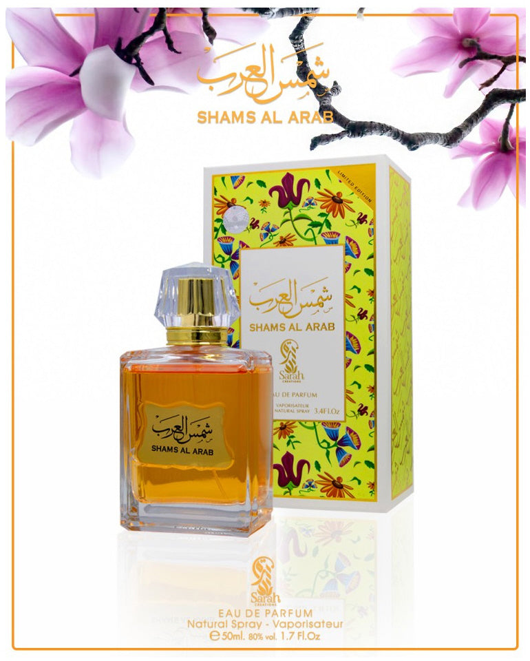 Sarah's Shams Al Arab eau de parfum – kruidige oosterse geur, 100 ml