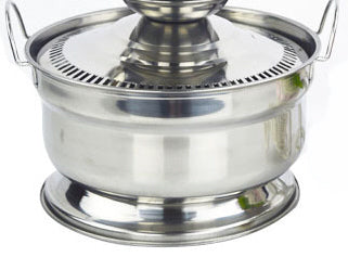 Traditionele Marokkaanse tassa (schlel) – RVS 18/10, 30 cm – foto 3