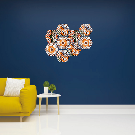Mosaik-Kunststoff-Zierfliesen Taza