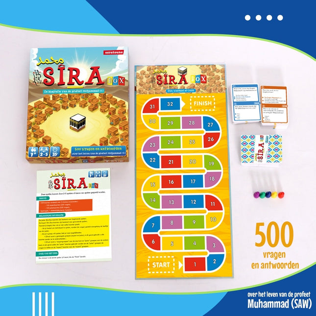 SIRA Box Brettspiel über den Propheten Muhammad