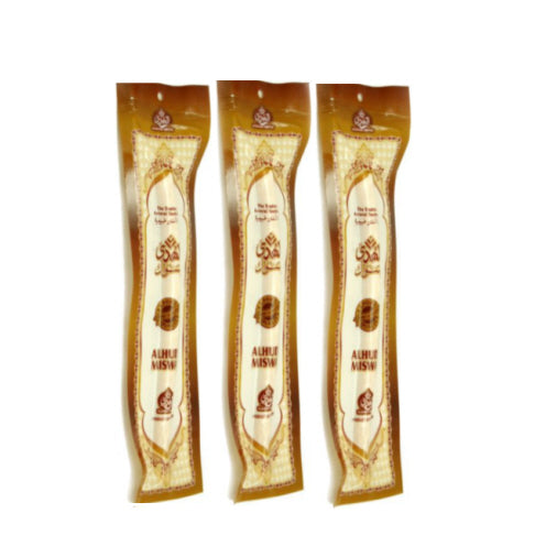 Siwak miswak stokjes, set van 3 – tandenpoetshout van de miswakboom