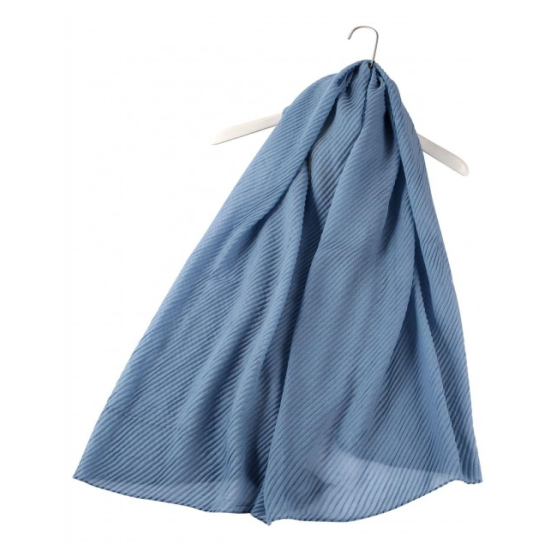 CRINKLE PLAIN scarf