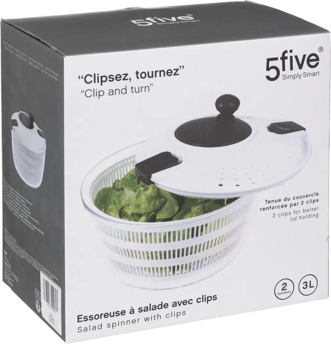 Essoreuse à salade - 3 litres - Salade spinner
