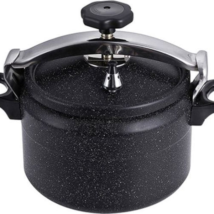 Schnellkochtopf mit Antihaft-Marmor-Beschichtung - Schwarz - Alle Herdarten einschließlich Induktion
