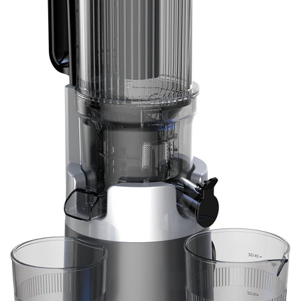 Klausberg KB-7881 Slowjuicer – Groenten- en Fruitpers | Cold Press | Brede XXL 113mm Invoer | RVS Behuizing | Stille Werking