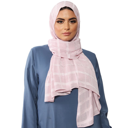 Quadratischer karierter Schal