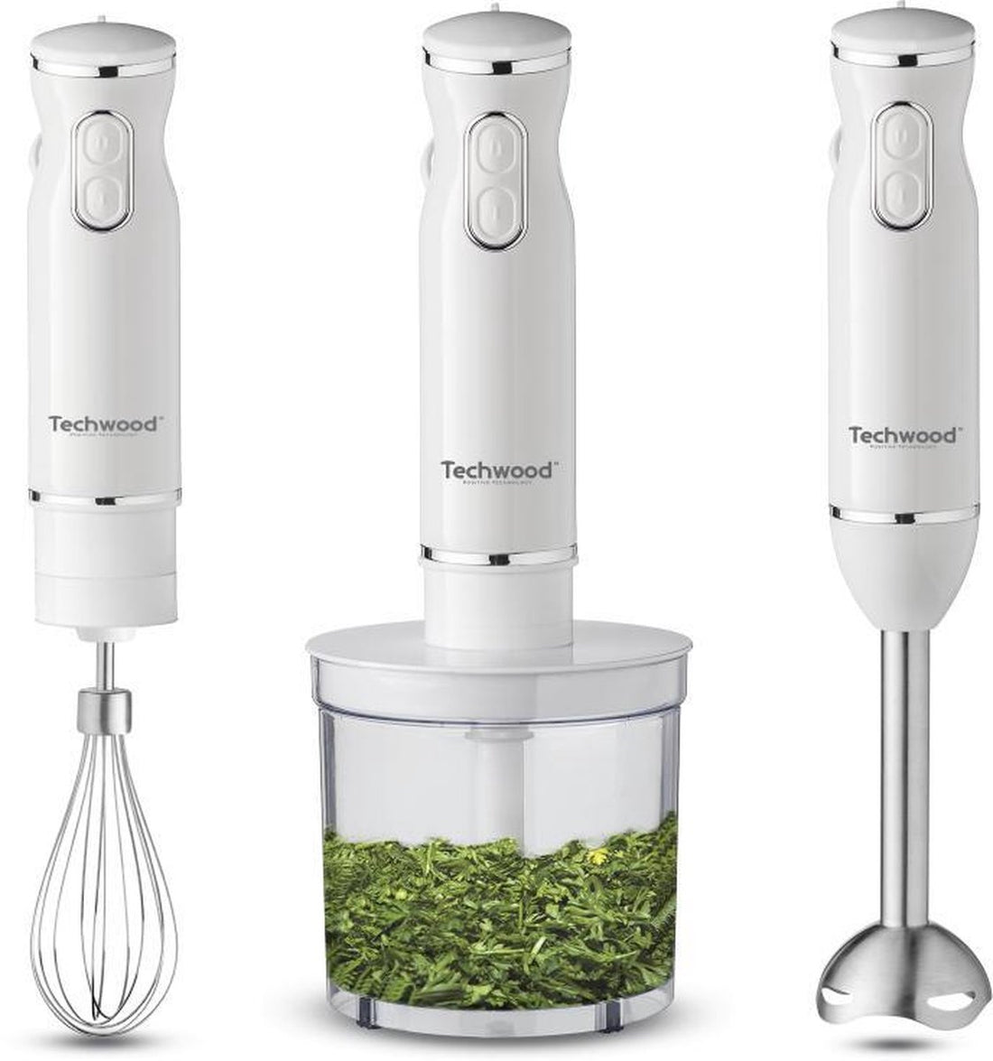 Techwood - Mixeur plongeant - 3-en-1