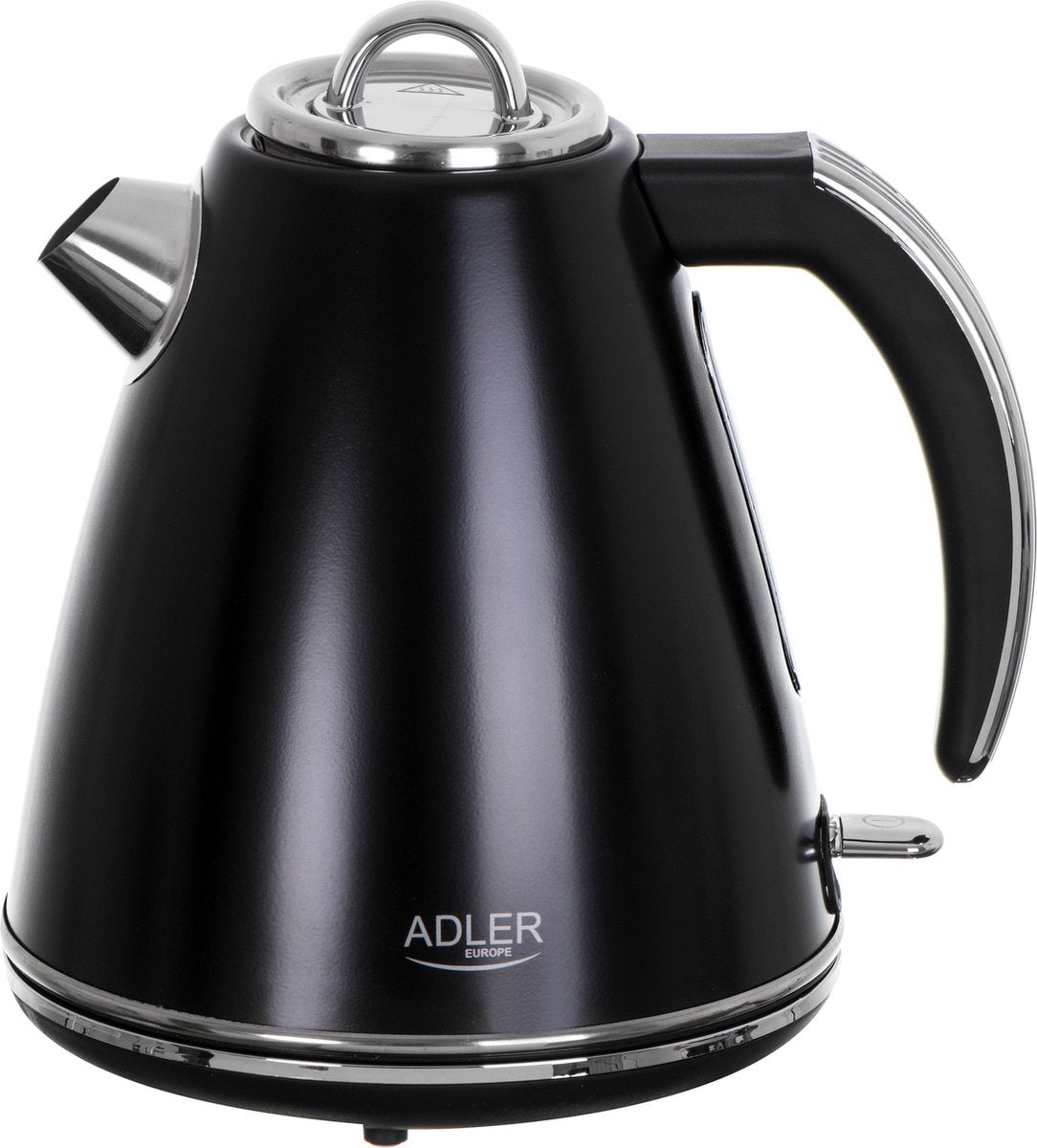 Adler AD 1343 – Bouilloire en acier – 1,5 litre – Strix – noire