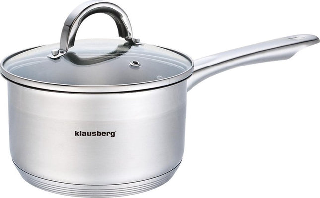 Stieltopf mit Deckel - Saucenpfanne - 14 cm - 1 Liter