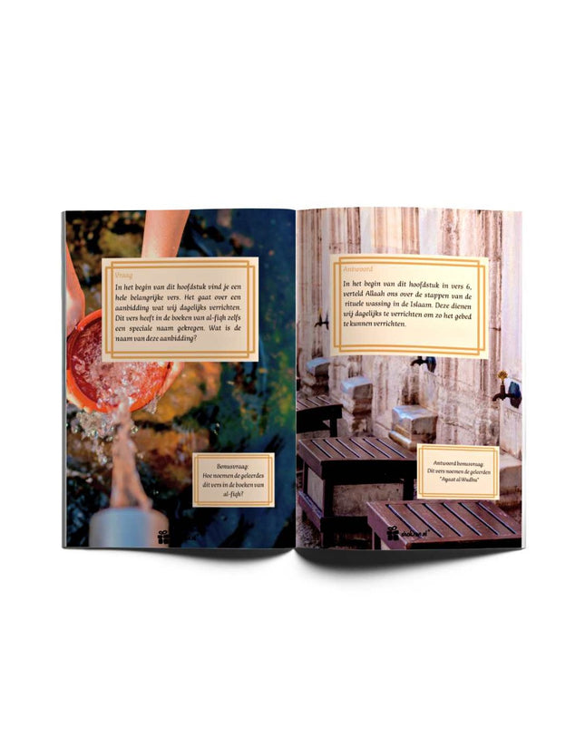 Innehalten bei Versen aus dem Koran