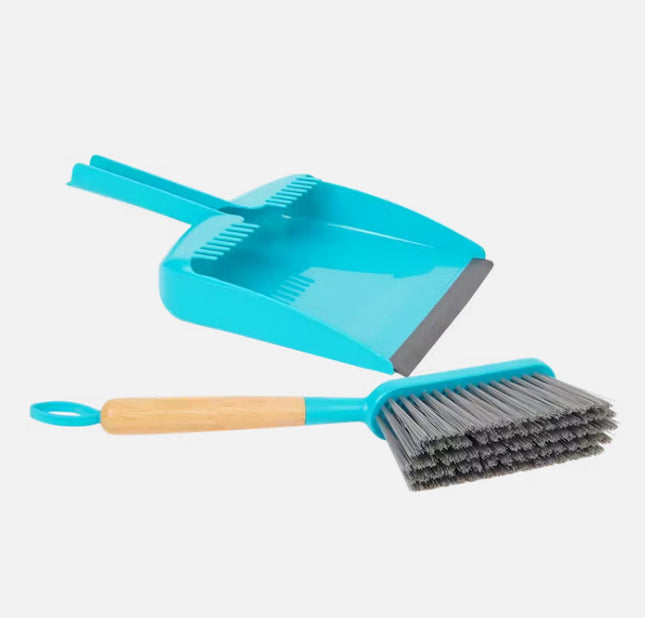 Classic - Kehrgarnitur - Blau - 2-teilig