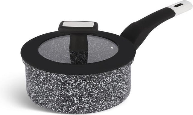 Edënbërg Stonetec Line - Stahlpfanne Keramik - 18 cm - 3-lagige Antihaftbeschichtung