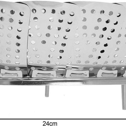 Dampfkorb für Gemüse, Edelstahl, ø28cm