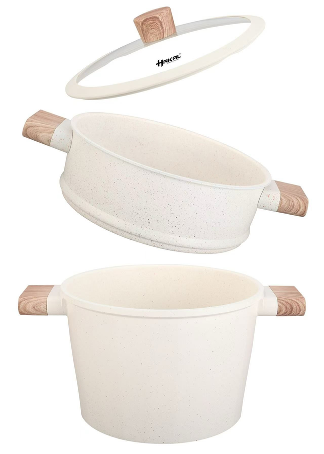 Stoompan 3-in-1 - 6,5L Couscous Pan - Inductie & Alle Warmtebronnen - Cast Aluminium - Rijst- & Groentestomer - Met Vergiet & Glasdeksel - Vaatwasmachinebestendig