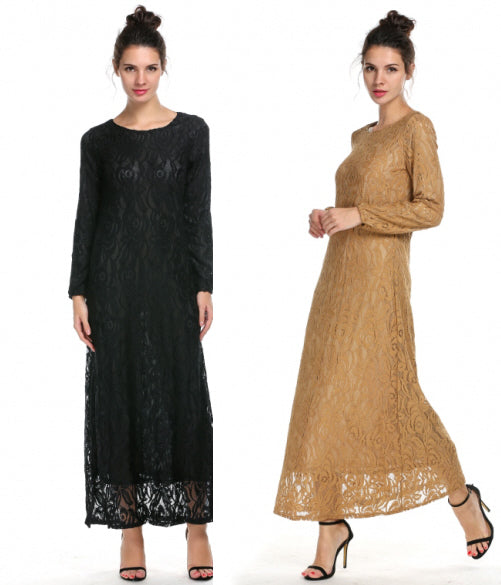 Abaya Maxi en Dentelle