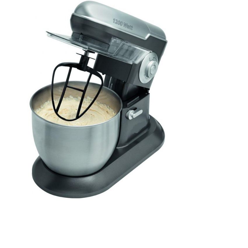 Robot de cuisine Pétrin SwissLine SW-383 Titane-Argent