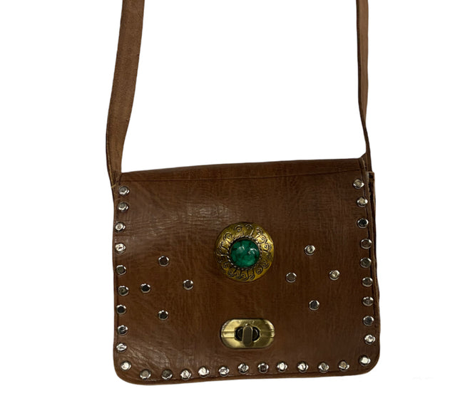 Lederen crossbody tas
