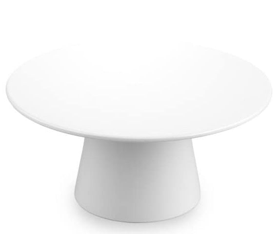 Hakal taartenhouder wit, 28 cm – taartplateau van melamine