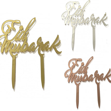Eid Mubarak Tortenstecker - Topper