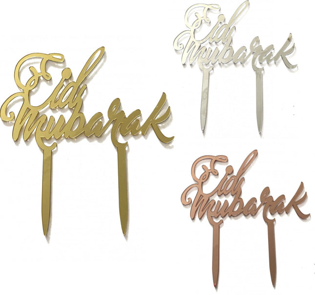 Eid mubarak Taartprikker - topper