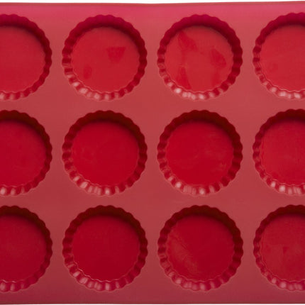 Kuchenformen Silikon 37,2 x 26 x 2,2cm für 12 Kuchen