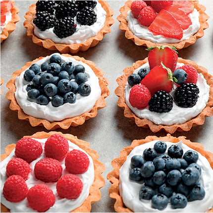 Kuchenformen Silikon 37,2 x 26 x 2,2cm für 12 Kuchen