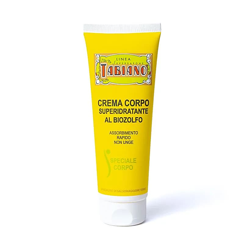 Tabiano biosulfur hydrating sulfur body lotion