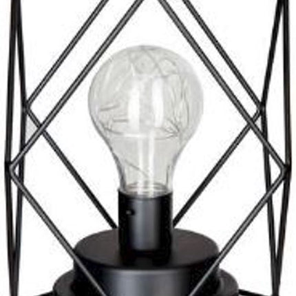 Tischlampe - LED - Schwarz - Rechteckig
