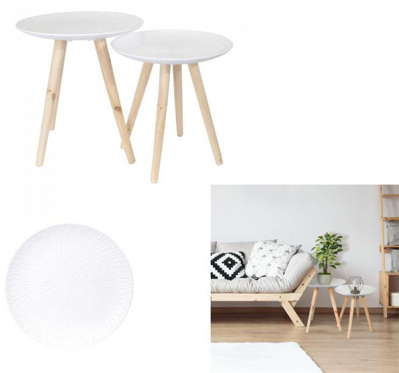 Table d'appoint 2 pièces