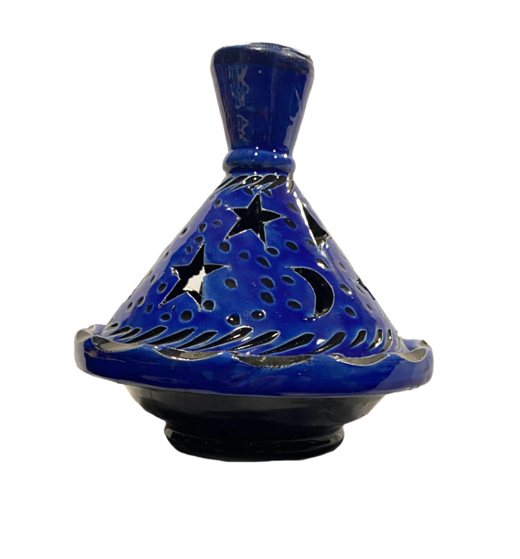 Tajine Photophore lune et étoiles