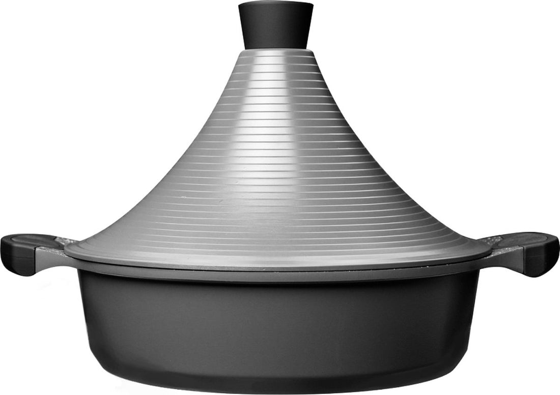 Tajine Agadir XL 32 cm - Matte Silver/Grey