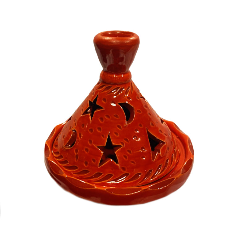 Tajine Photophore lune et étoiles