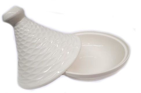 Moroccan Tagine white
