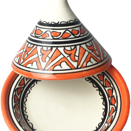 Marokkanische Mini-Tajine orange