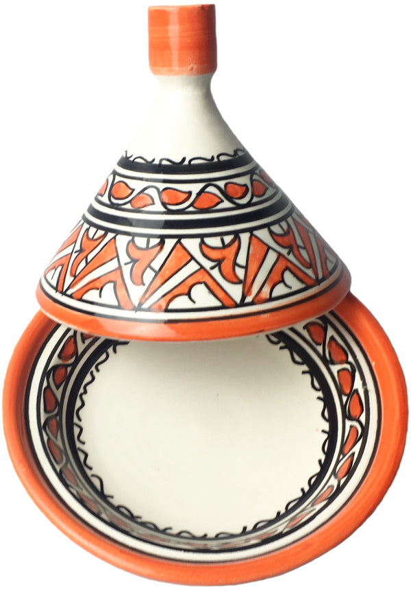 Moroccan mini tagine orange