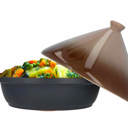 Tajine Ø 30 cm geeignet für alle Herdarten, auch Induktion